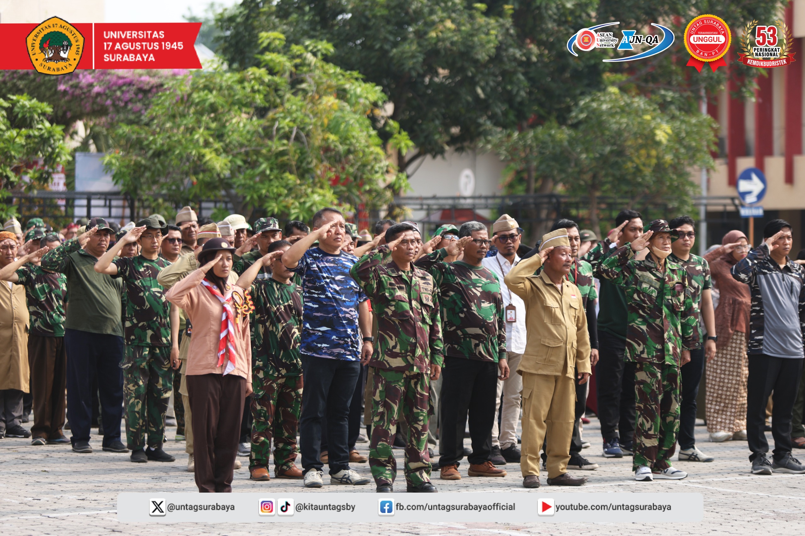 Upacara Peringatan Hari Pahlawan Nasional Tahun 2024