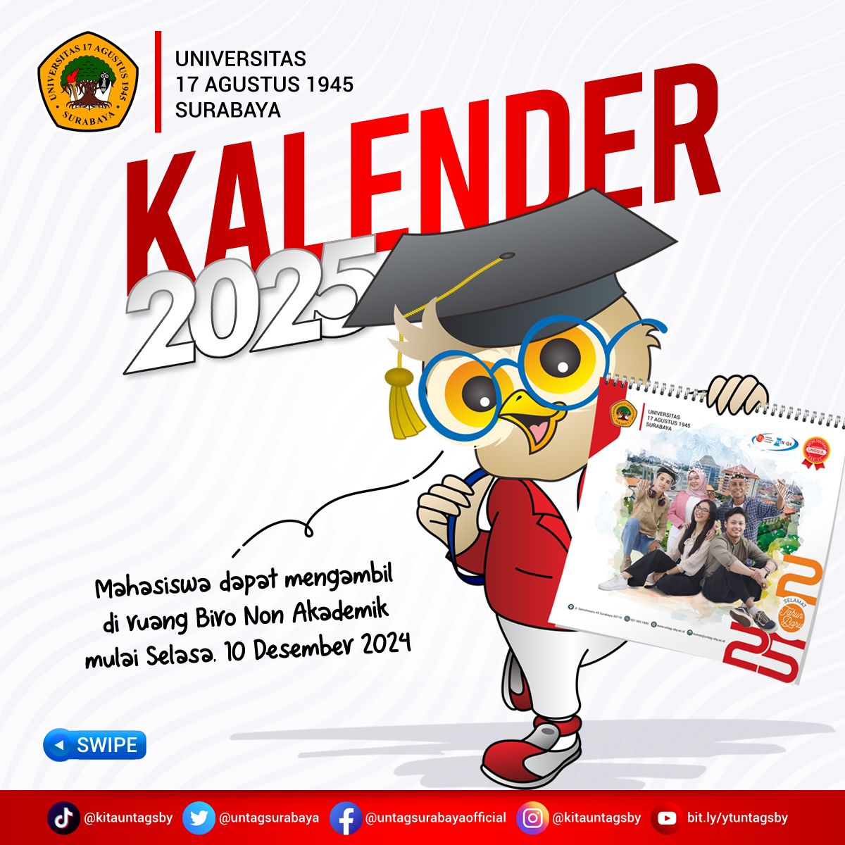Pengambilan Kalender 2025 