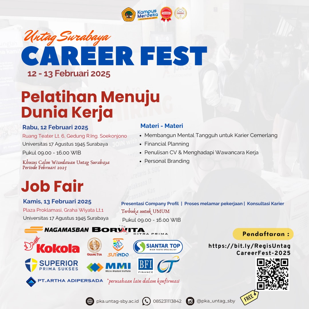 UNTAG SURABAYA CAREER FEST
