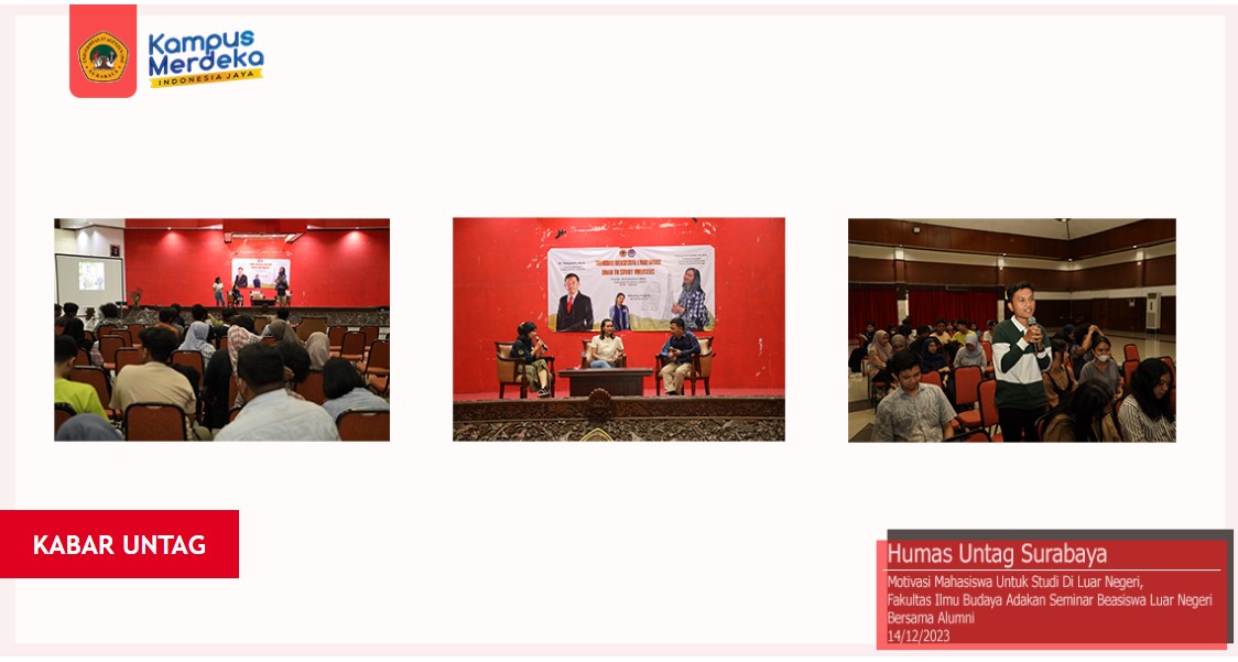 Motivasi Mahasiswa Untuk Studi Di Luar Negeri, Fakultas Ilmu Budaya Adakan Seminar Beasiswa Luar Neg