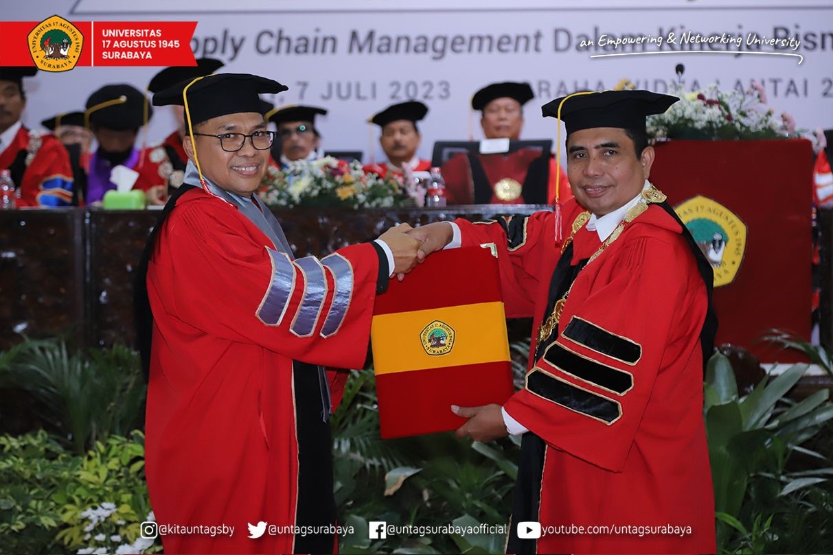 Selamat dan Sukses Pengukuhan Guru Besar Fakultas Ekonomi dan Bisnis Untag Surabaya