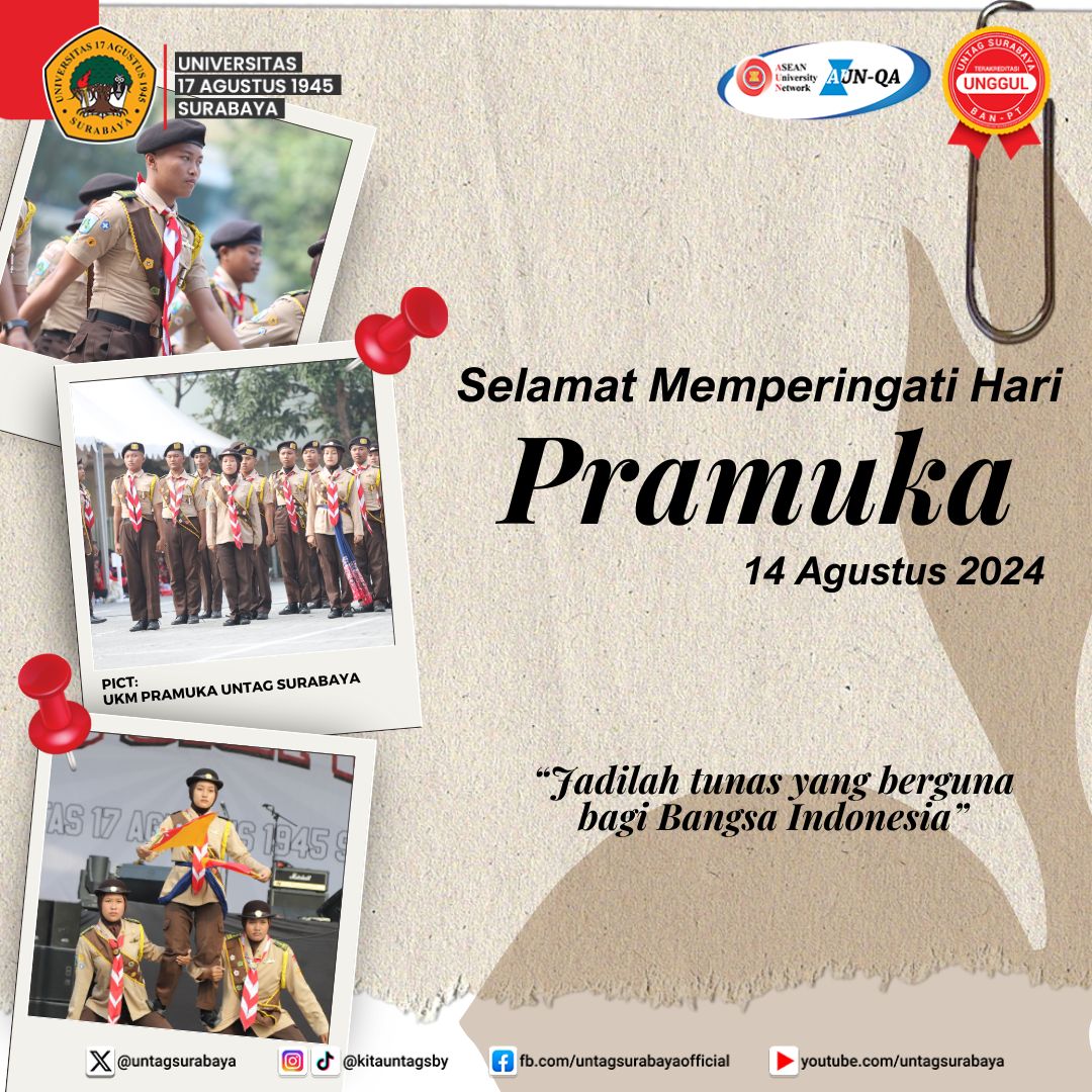 Selamat Memperingati Hari Pramuka 14 Agustus 2024