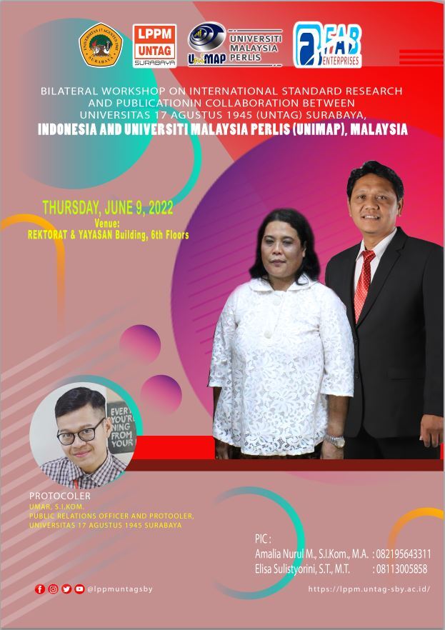 Collaboration Discussion between the Dean of UNTAG Surabaya and UNIMAP